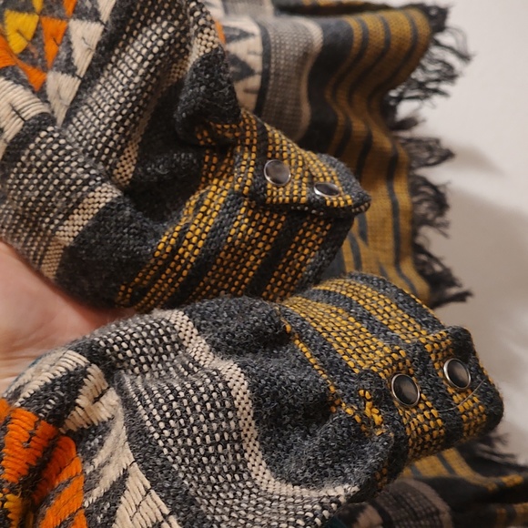 Vtg wool blanket jacket - Picture 7 of 8